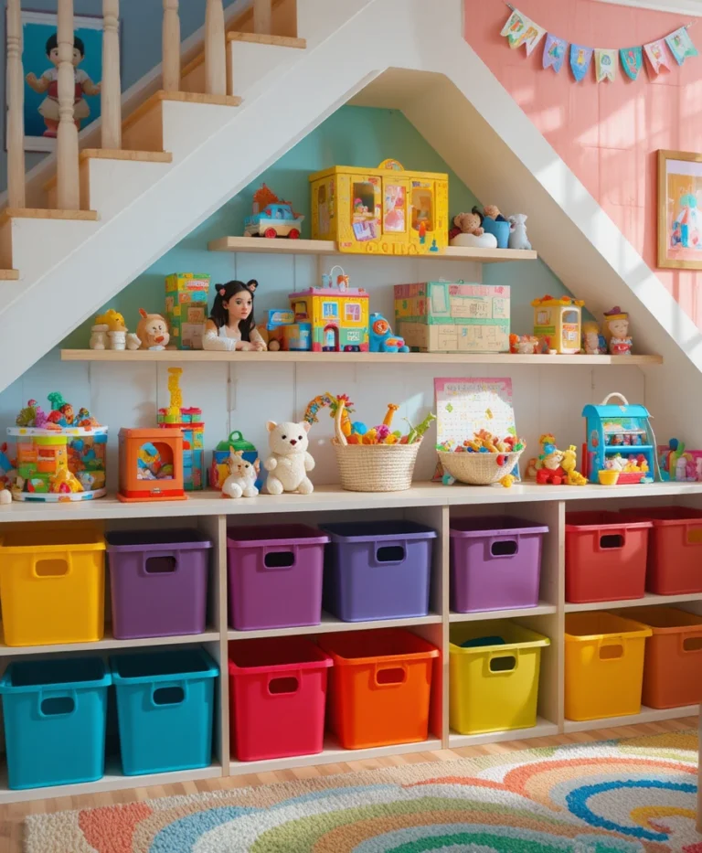 22 Under Stairs Playroom Ideas for Magical Kid Spaces
