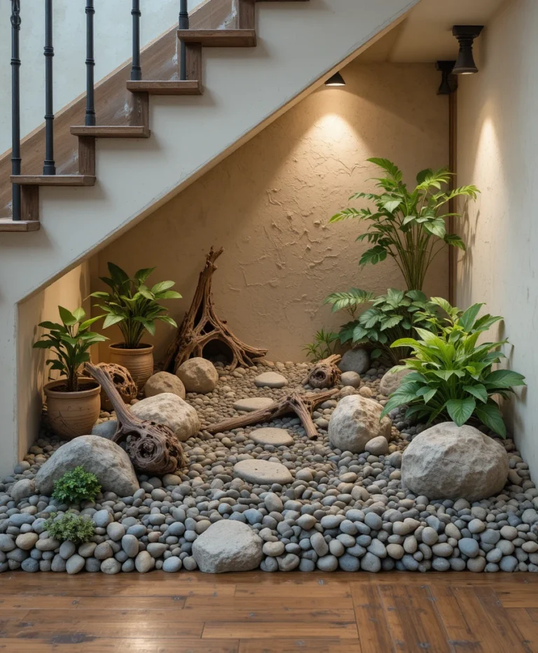 26 Small Under-Stairs Garden Ideas for a Lush Mini Retreat