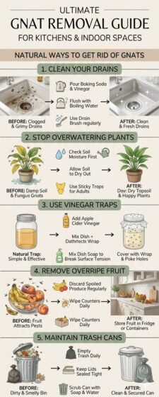 How to Get Rid of Gnats in the House