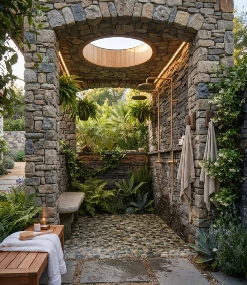 Outdoor Shower Ideas