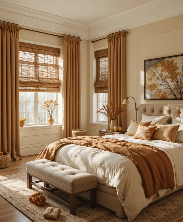 26 Fall Bedroom Ideas That Feel Warm, Cozy, and Perfectly Seasonal