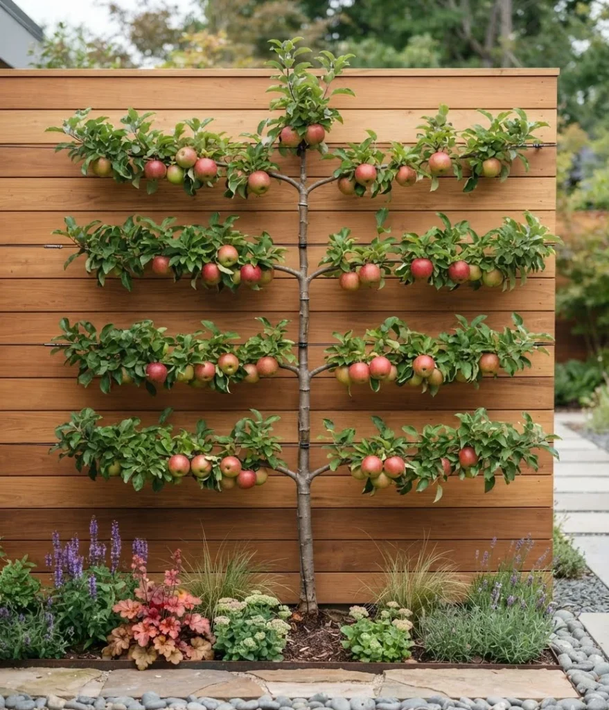 Espaliered Fruit Tree Wall