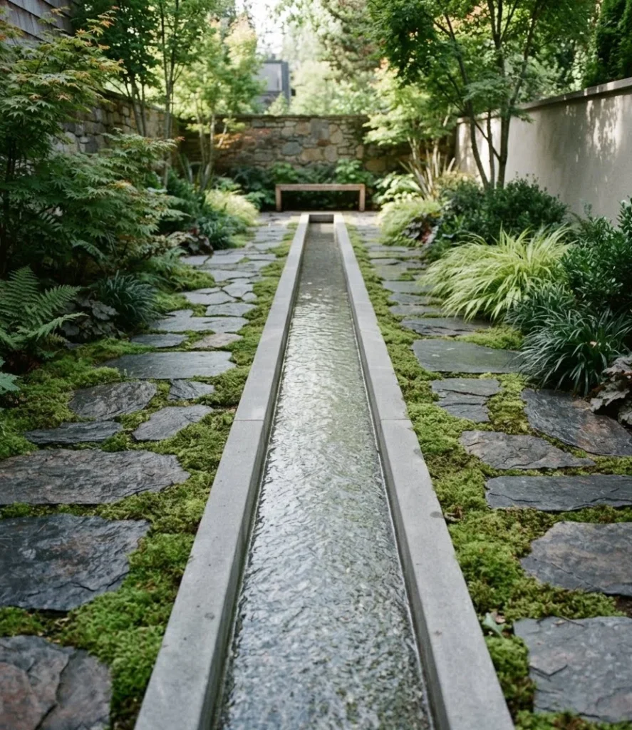 Narrow Rill Water Feature