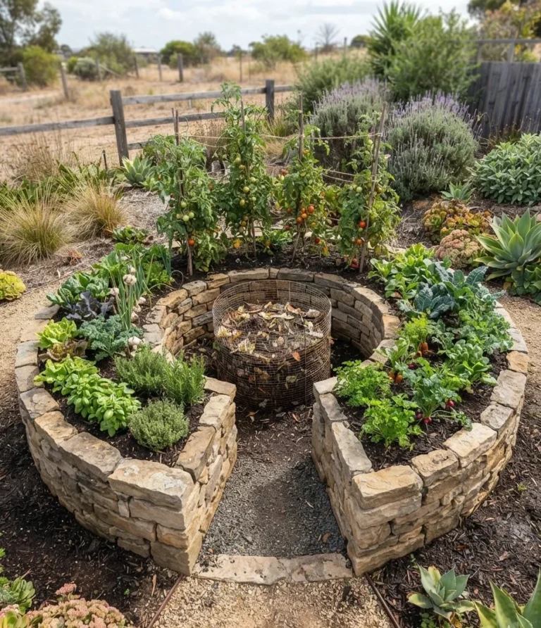 Keyhole Garden Layout