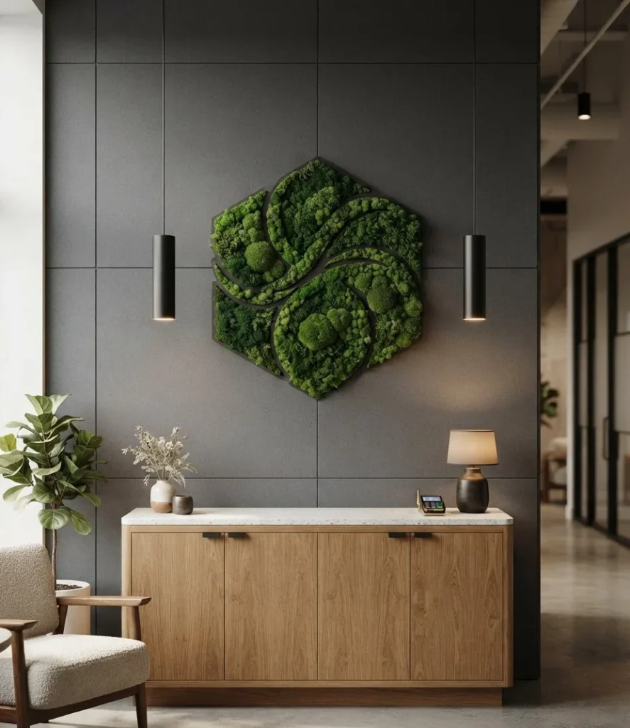 Moss Wall Logo or Signage Display