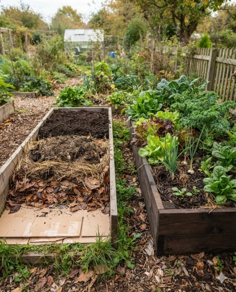 No-Dig Lasagna Garden Bed